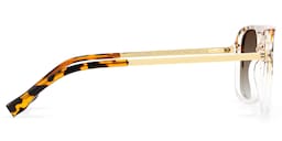 Kilworth Aviator Tortoise clear Glassess3