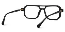 Brackett Aviator Black Glasses3