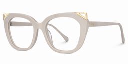 Hellena Cateye Gray Glasses1