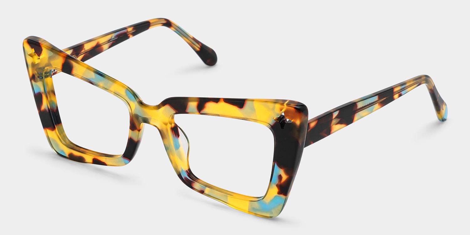 Kairos Cat-eye Acetate Tortoise Eyeglasses | Zeelool2