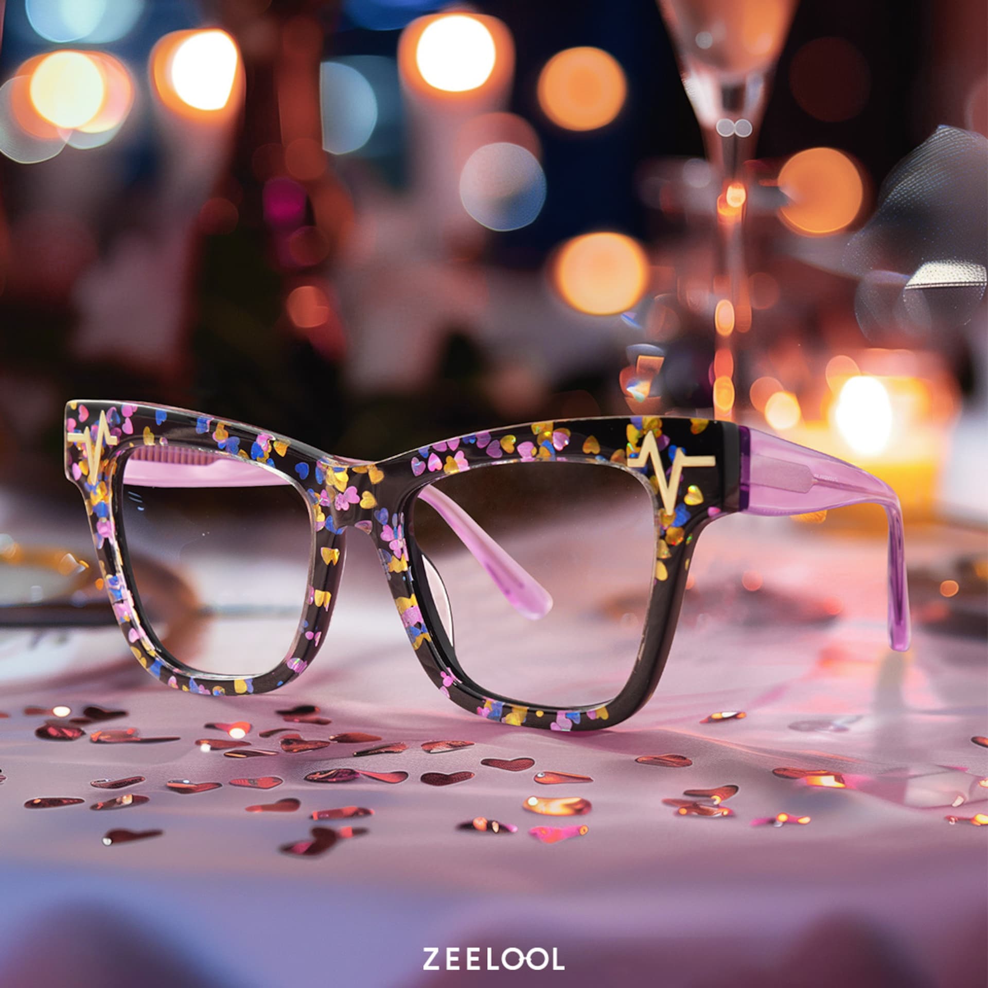 Cara Butterfly Black Eyewear Frames for Women | Zeelool4