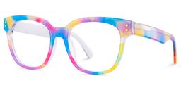 Dante Square Colorful Glasses3