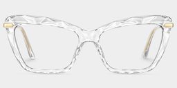 Juliet Clear Rectangle Glasses1