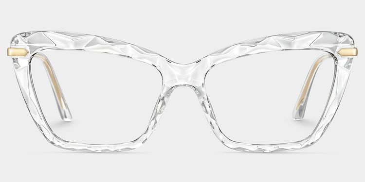 Juliet Clear Rectangle Glasses