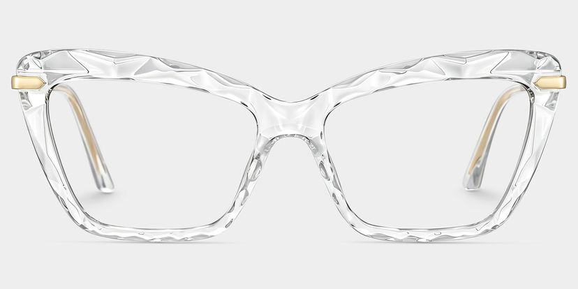 Juliet Clear Rectangle Glasses