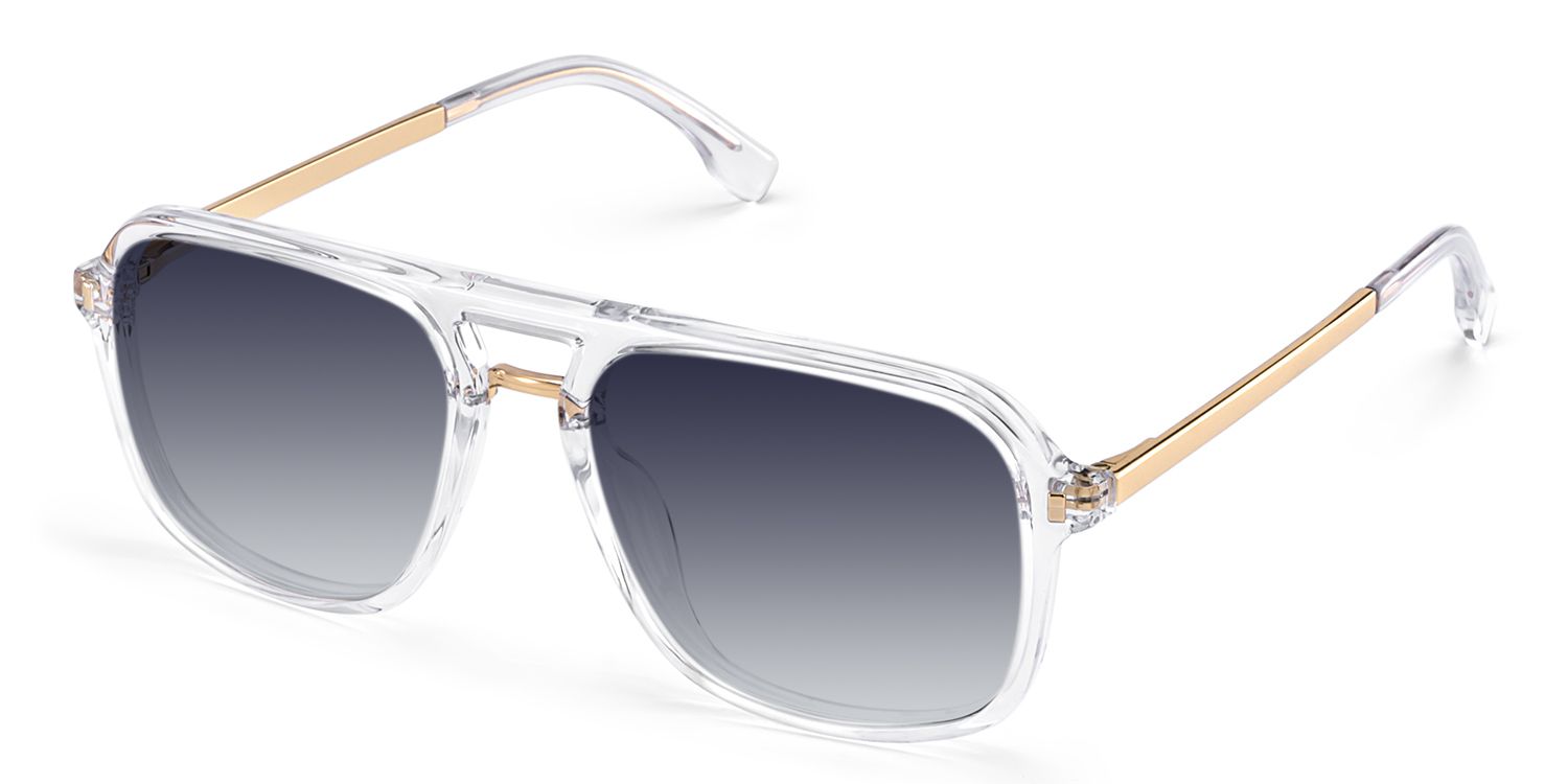 Aviator Kilworth Clear Glasses deals -Zeelool Glasses