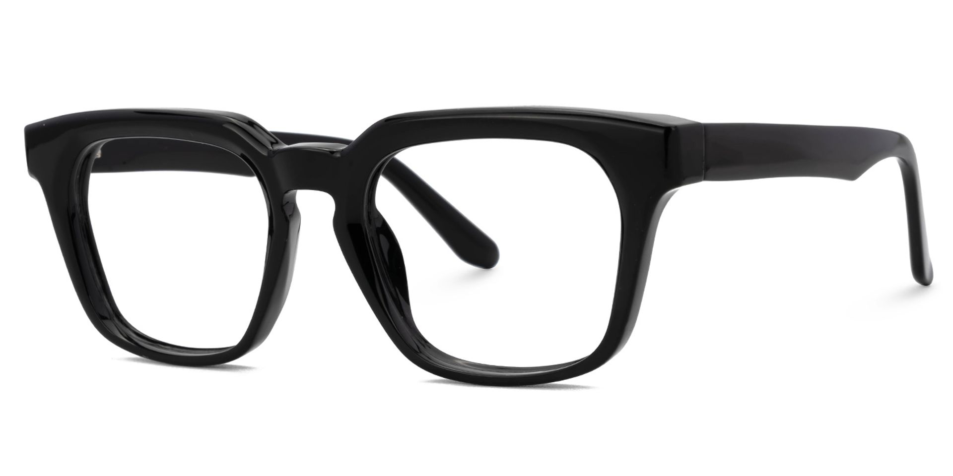 Black TR90 Square Eyeglasses- Blevins1