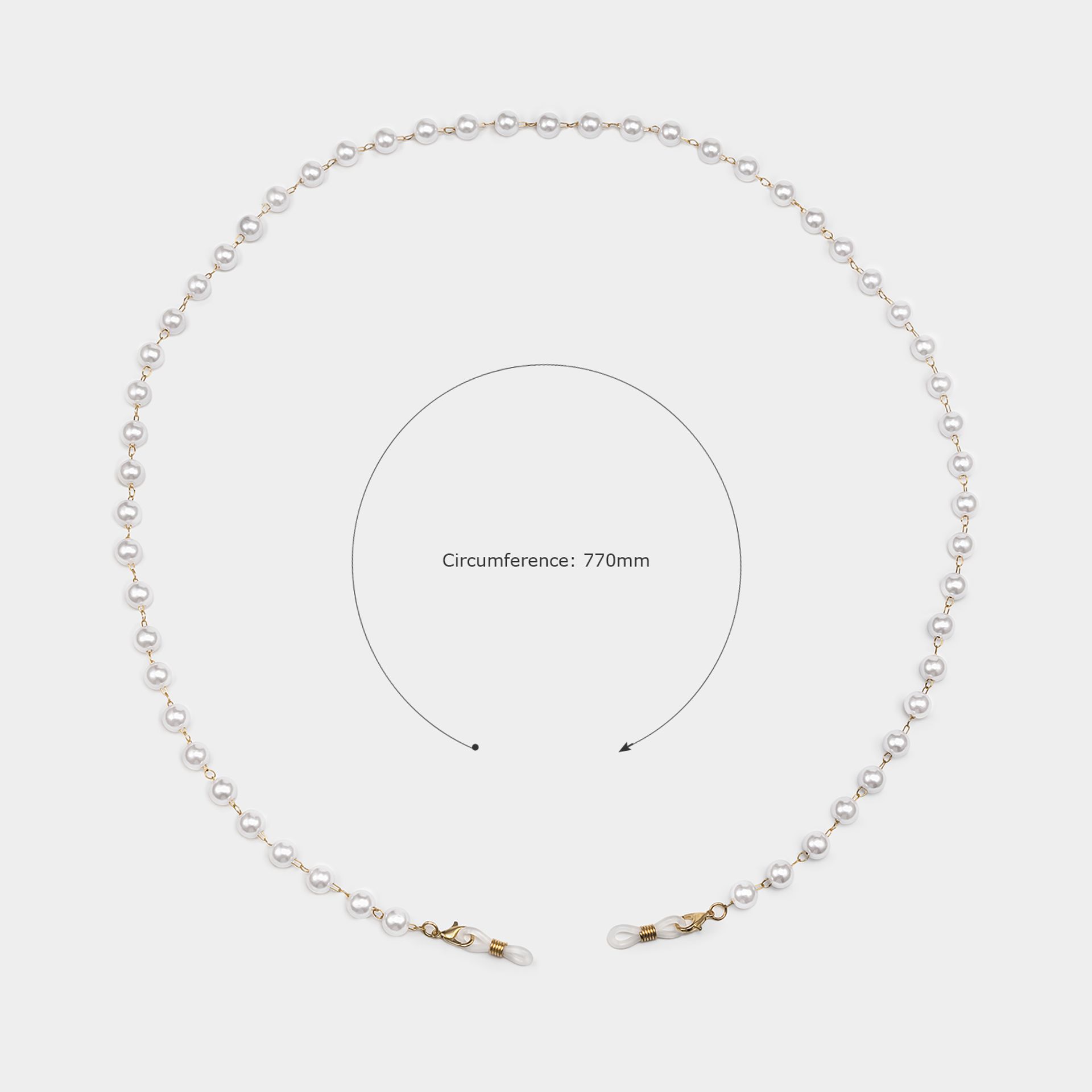 Stylish Pearl Gold Eyeglasses Chains2