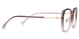 Kendra Geometric Purple Glasses2