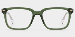 George Rectangle Green Glasses1