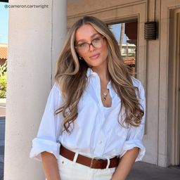 Clara Two-tone Cat eye Glasses7