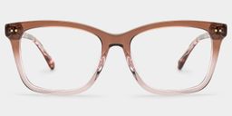Layla Brown Square Glasses1