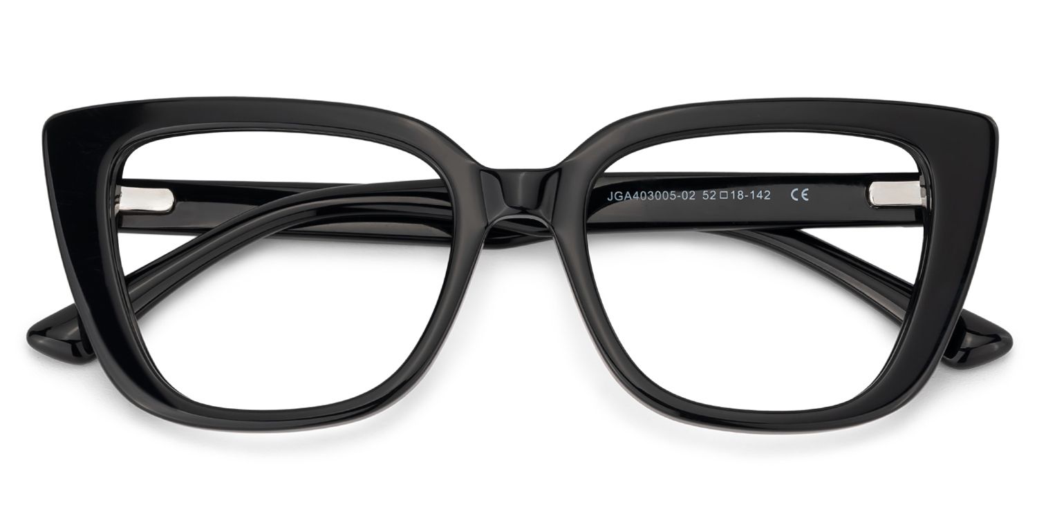 Full Rim Rectangle Frame With Black Color2