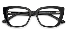 Lannez Rectangle Black Glasses2