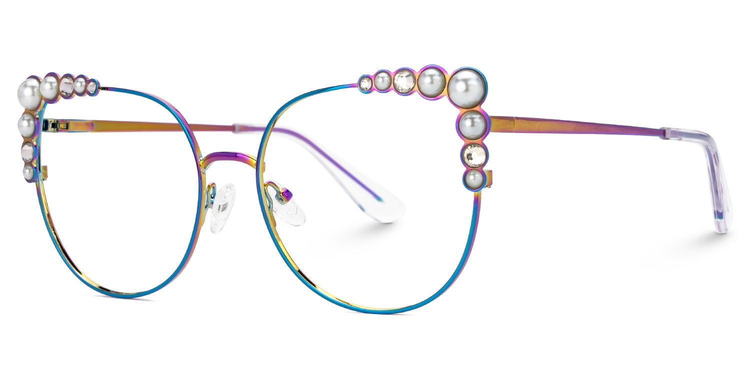 Designer Wallice Glasses in Metal Full-Frame1