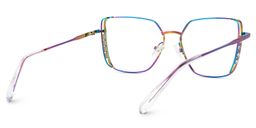 Jamison Square Iridescent Glasses3