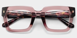 Sarah Square Purple Glasses1