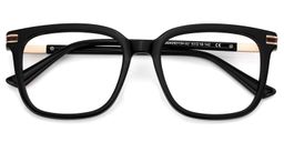 Kenny Square Black Glasses2