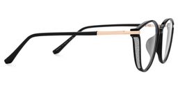 Keyshia Cateye Black Glasses2