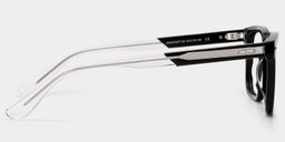 George Rectangle Black Glasses4