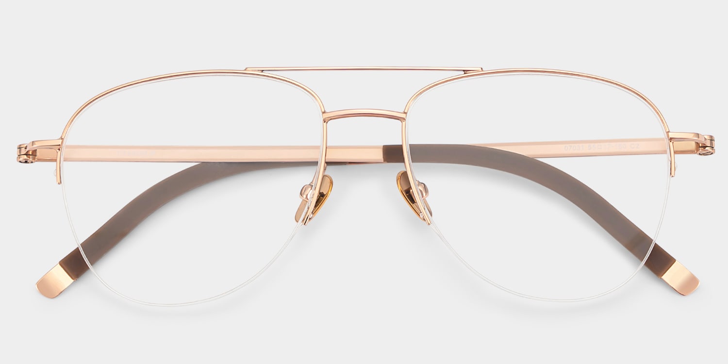 Grayson Aviator Gold Glasses