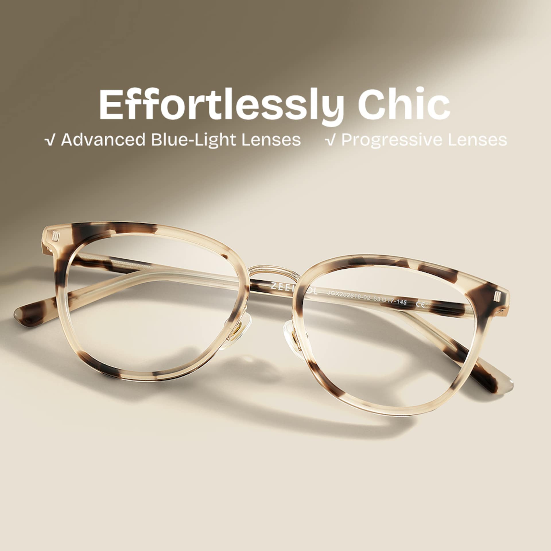 Caden Eyeglasses in Round Tortoise Frame | Zeelool2