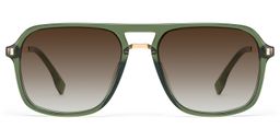 Kilworth Aviator Green Glassess0