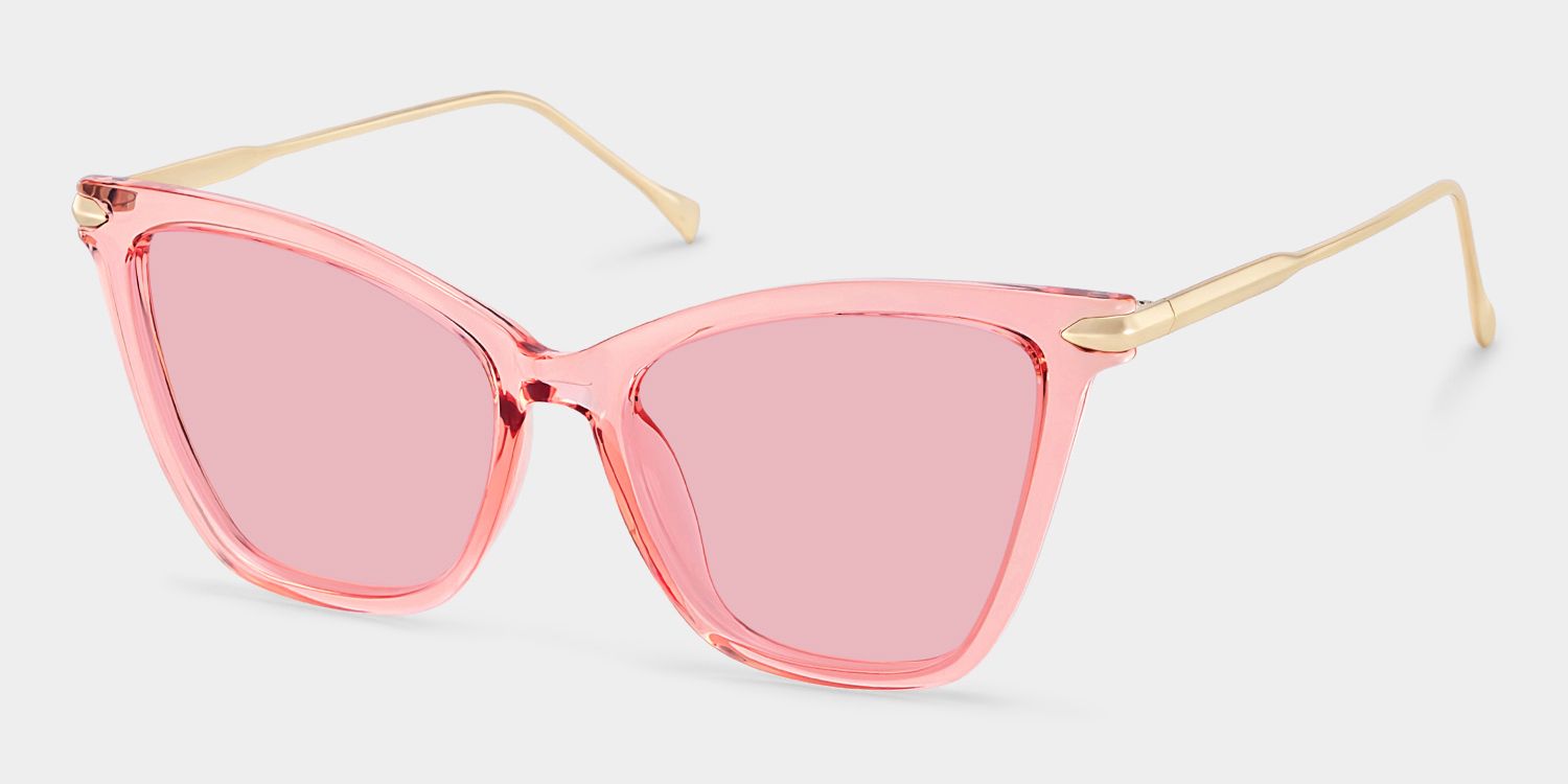 Hilary Butterfly Pink Frame Sunglasses Online Sale | ZEELOOL2