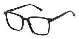 Aidan Rectangle Black Glasses3