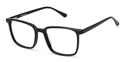 Aidan Rectangle Black Glasses3