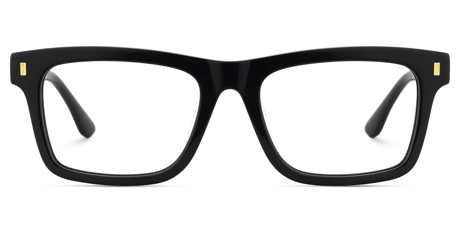 Sammi Square Black Glasses