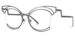 Murphy Cateye Gray Glasses1