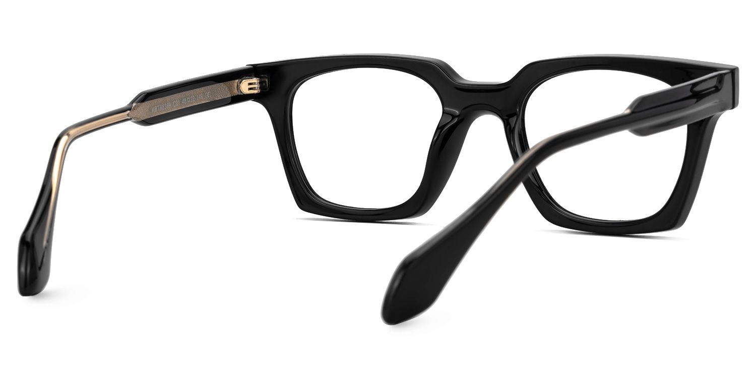 Square Oconnor Black Color Frame Glasses | Zeelool