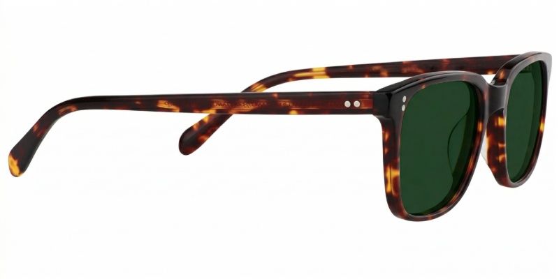 Lamont Tortoise Rectangle Polarized Sunglasses for Driving | ZEELOOL4