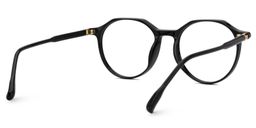 Tilly Round Black Glasses3