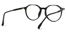Tilly Round Black Glasses3