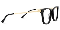 Vibert Rectangle Black Glasses4