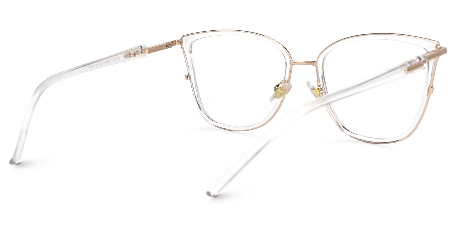 Cateye Marisa Clear Glasses deals -Zeelool Glasses3
