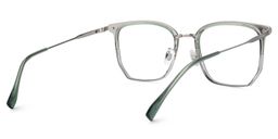 Roque Geometric Green Glasses3