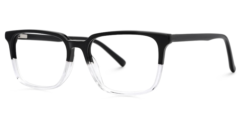 Barnhill Square Black-Crystal Glasses