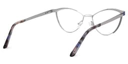 Sydney Cat Eye Blue Glasses3