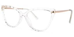 Lucas Cateye Crystal Glasses1