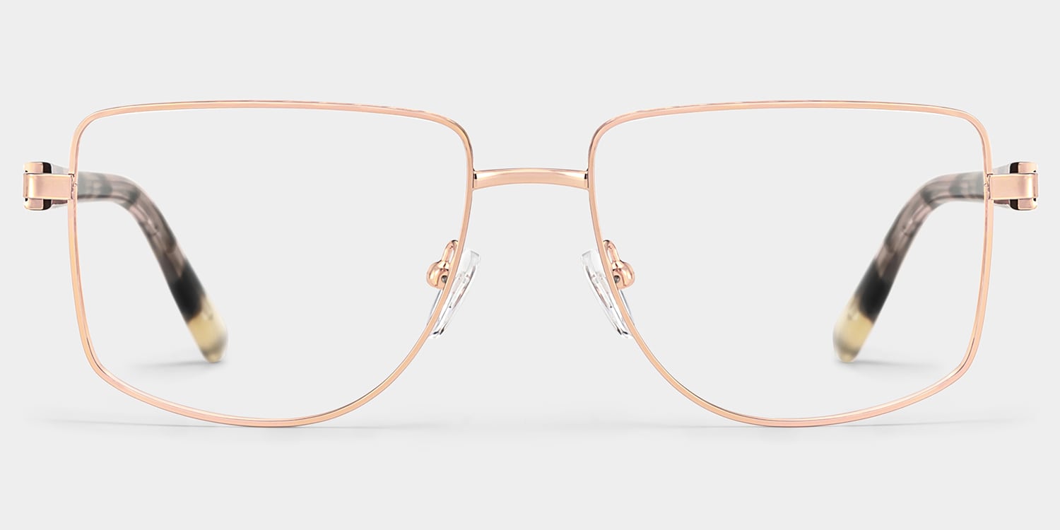 Felicity Geometric Gold Glasses