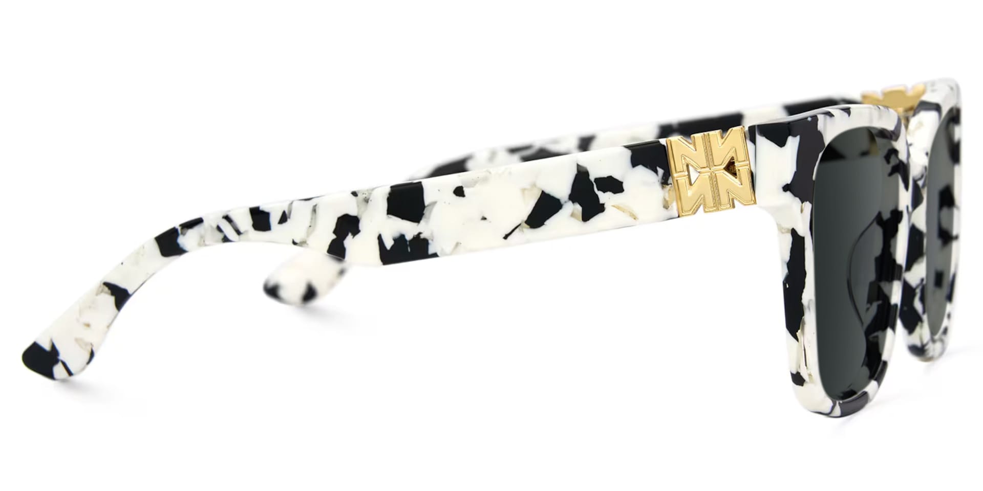 Kerri Wide Cow Print Sunglasses with Square Frames | Zeelool2