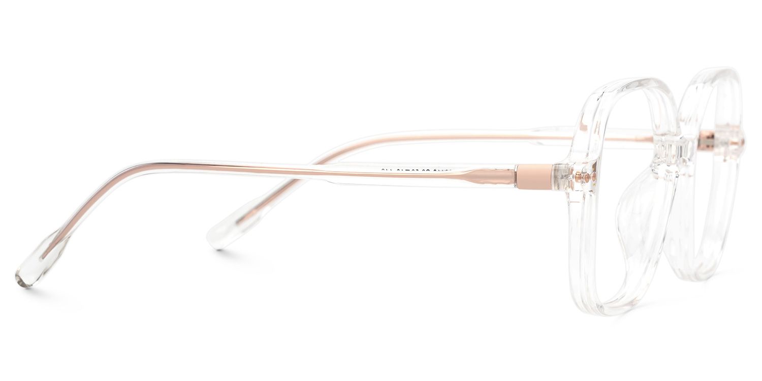 Crystal Lenzie Square Frame Eyeglasses | Zeelool2