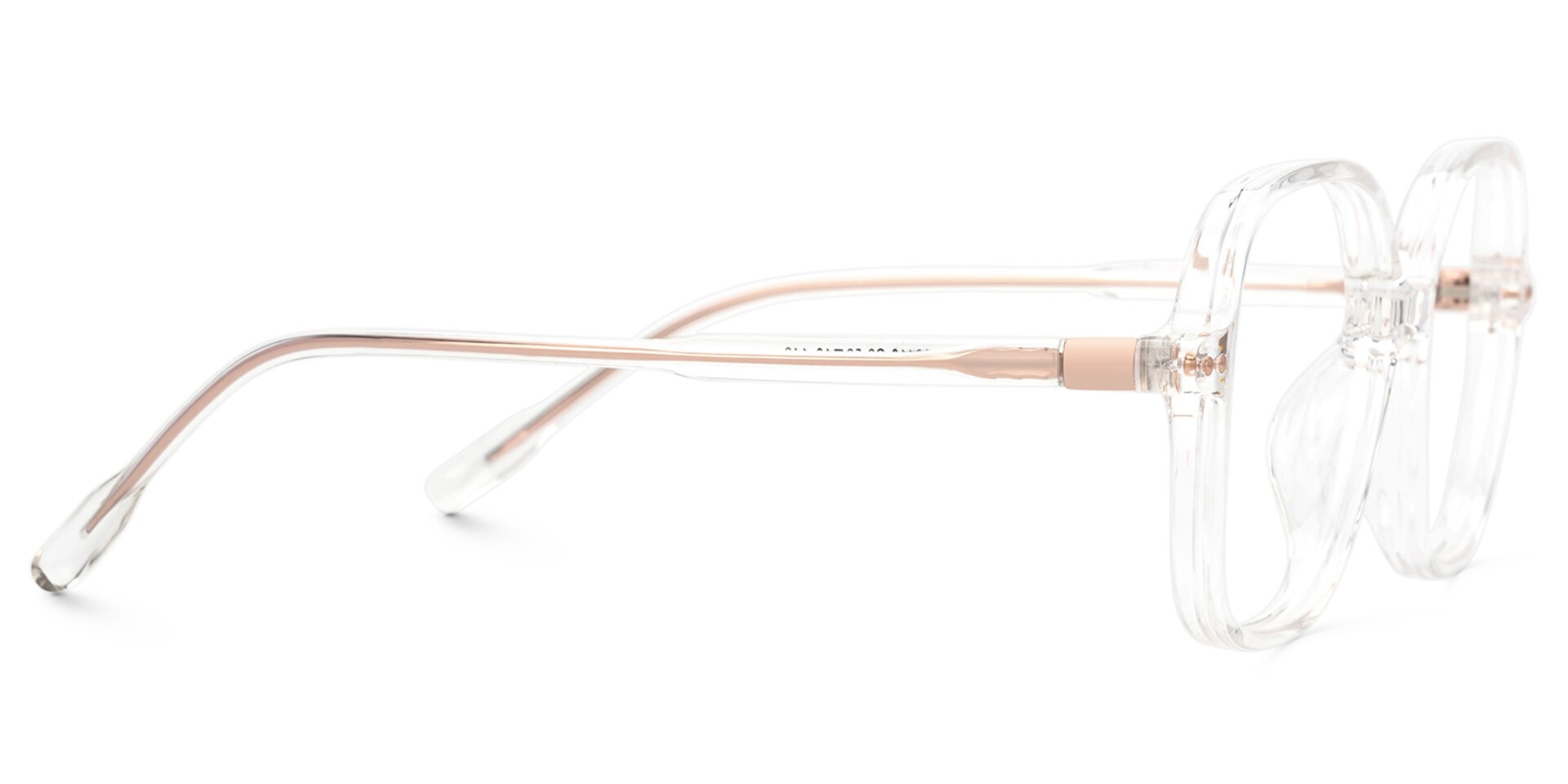 Crystal Lenzie Square Frame Eyeglasses | Zeelool2