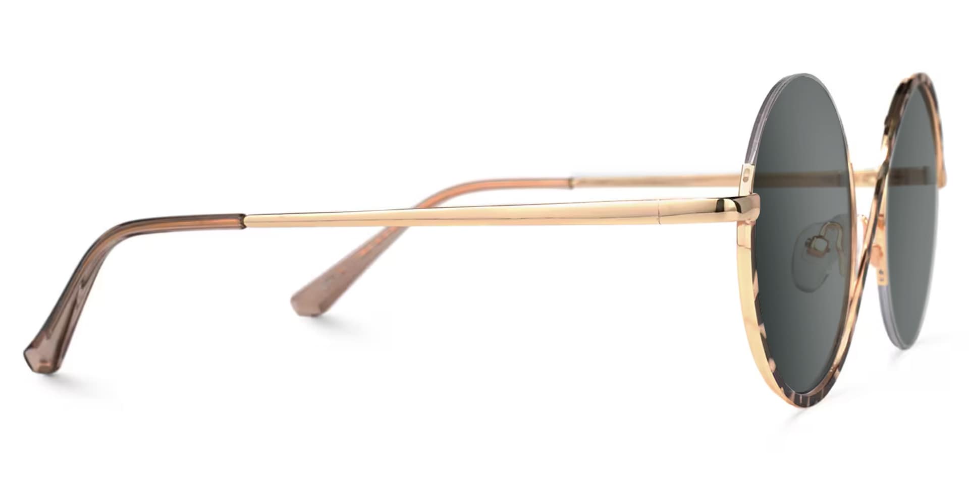 Flozif Tortoise Round Frame Glasses deals -Zeelool2