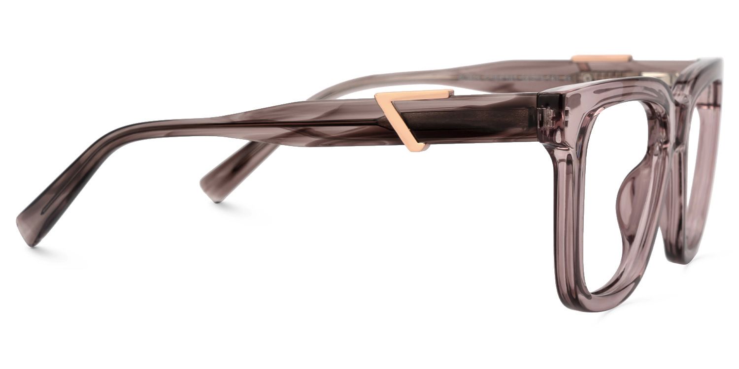 Brown TR90 Square Eyeglasses- Molleda2