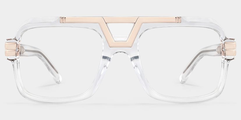 Croswell Aviator Clear Glasses