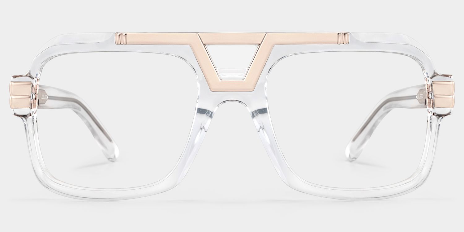 Croswell aviator transparent glasses for men Online | ZEELOOL0